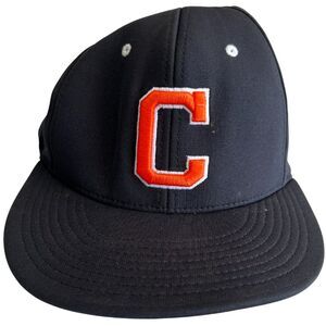 New Era Chicago Bears Football Fitted Hat Unisex Black Orange Flex Fit Stretch